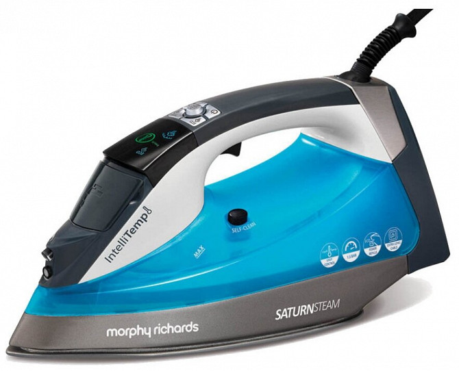 Утюг Morphy Richards 305003, голубой Москва - изображение 1