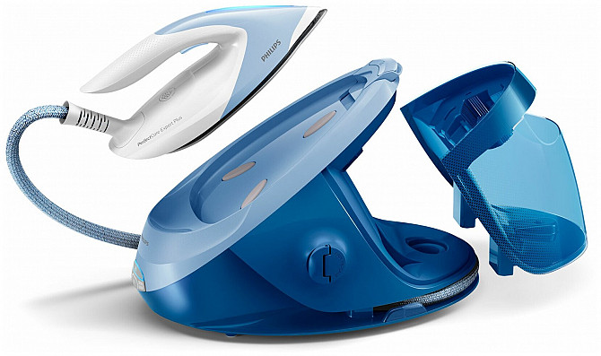 Парогенератор Philips GC8942/20 PerfectCare Expert Plus синий/голубой/белый Москва - изображение 1