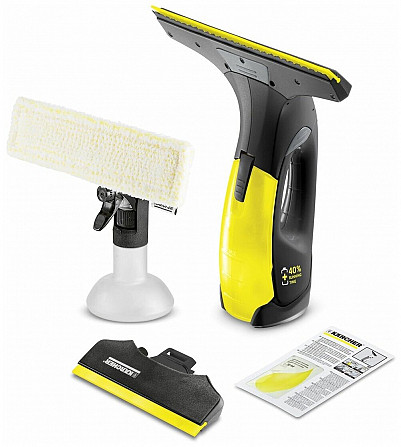 Ручной стеклоочиститель KARCHER WV 2 Black Edition Москва - изображение 1