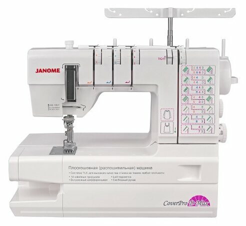 Распошивальная машина Janome Cover Pro D Max Москва - изображение 1