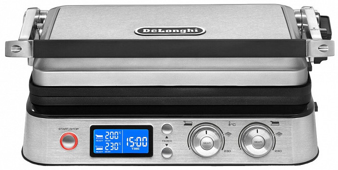 Гриль De'Longhi MultiGrill CGH 1030D, нержавеющая сталь Москва - изображение 1
