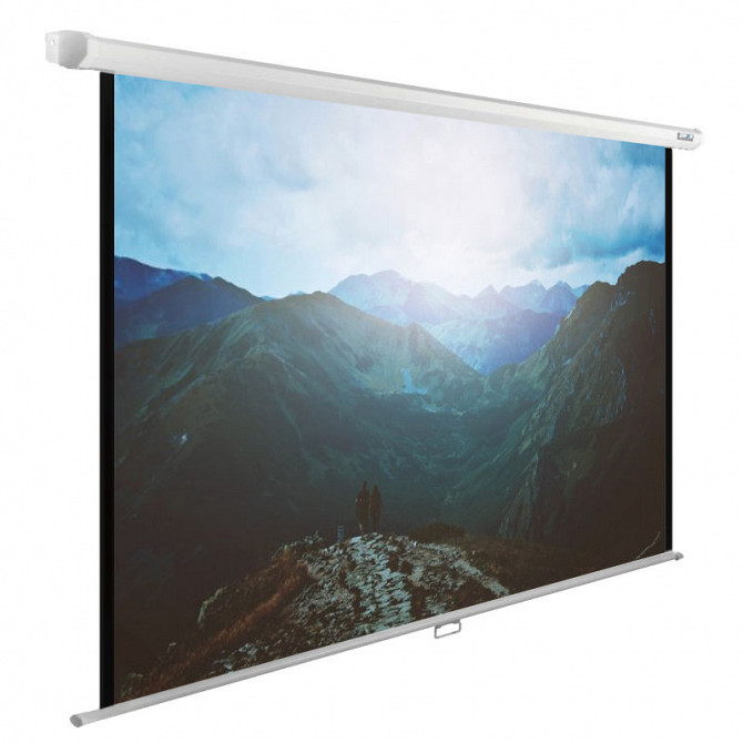 Рулонный матовый белый экран cactus WallExpert CS-PSWE-240x240-WT Москва - изображение 1