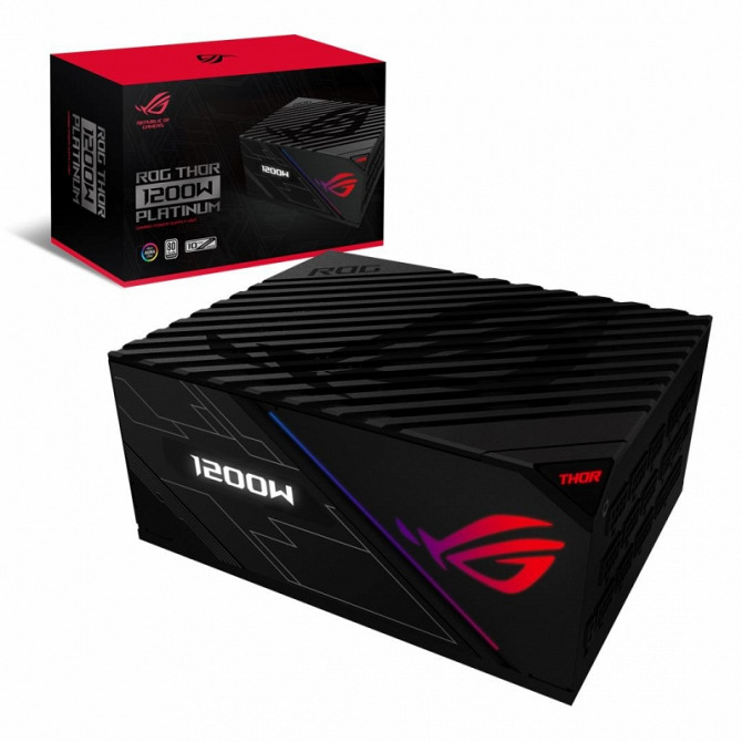 Блок питания Asus ROG THOR 1200P 1200W Platinum 90YE0080-B001N0 Москва - изображение 1