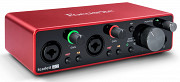 Внешняя звуковая карта Focusrite Scarlett 2i2 доставка из г.Москва