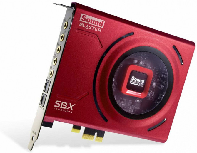 Внутренняя звуковая карта Creative Sound Blaster Z SE Москва - изображение 1