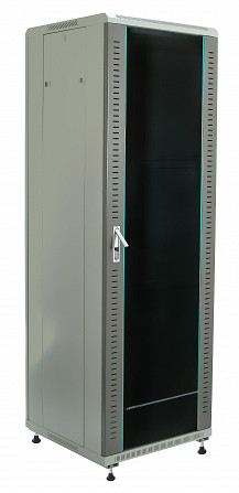 Шкаф 42U 600х800 19 дюймов телекоммуникационный серверный серый B426080GWTWOF Москва - изображение 1