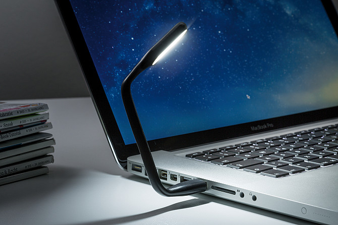 Подсветка клавиатуры светодиодная Paulmann 0.5Вт 30лм 6500К LED 5В Черный USB 70886 Москва - изображение 1