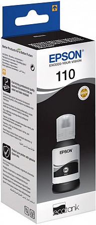 Контейнер EPSON с черными чернилами M1100, M1120, M2140 (L) 6000 стр. (C13T03P14A) Москва - изображение 1