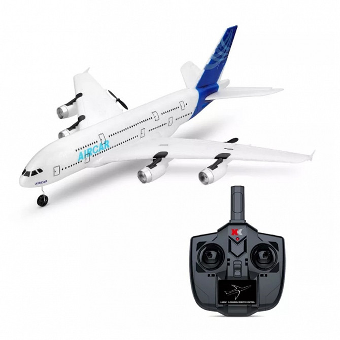 Радиоуправляемый самолет XK Innovation A380 XK A120 2.4G RTF - A120-A380 Москва - изображение 1