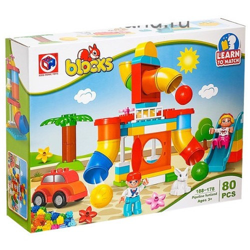 Конструктор Kids home toys Blocks 188-178 Pipeline Funland Москва - изображение 1