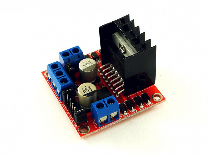 Драйвер моторов на L298N для Arduino Москва - изображение 1