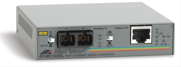 Медиаконвертер Allied Telesis AT-MC102XL-60 Москва - изображение 1
