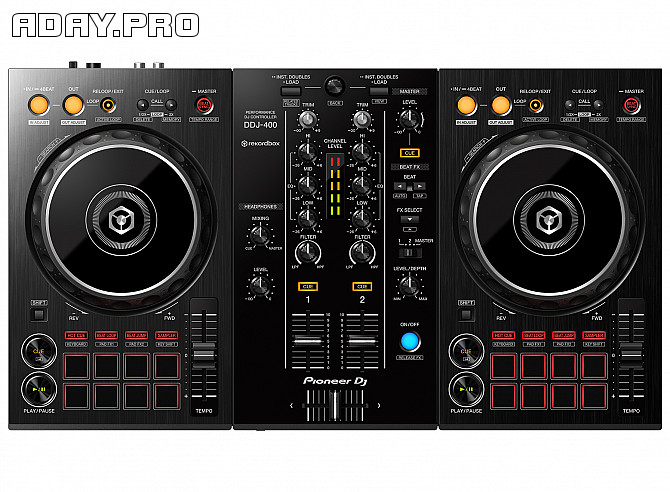 DJ- контроллер PIONEER DDJ-400 Москва - изображение 1
