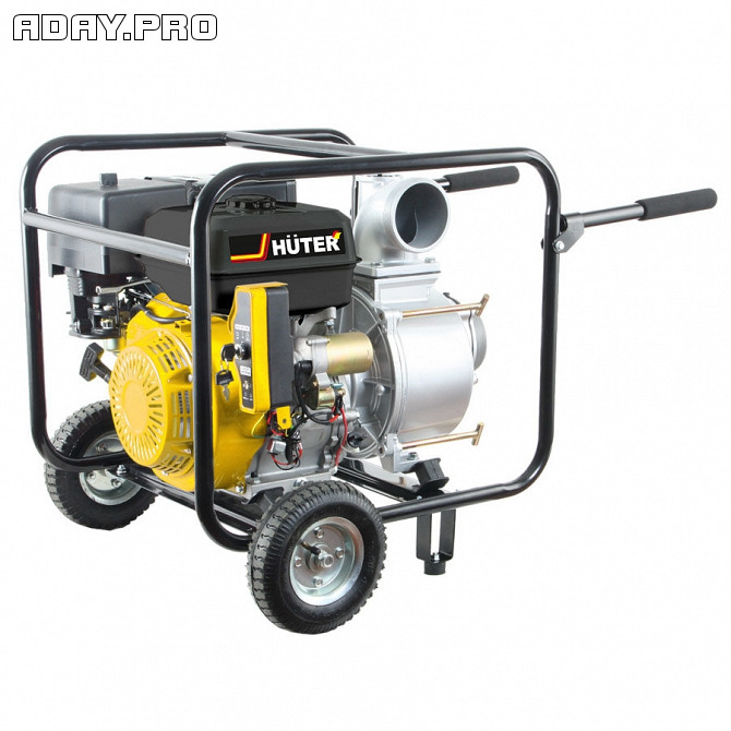 Мотопомпа Huter MPD-100 Москва - изображение 1
