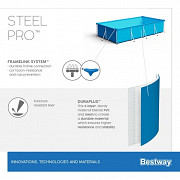 Бассейн каркасный BestWay 56405 Steel Pro доставка из г.Москва