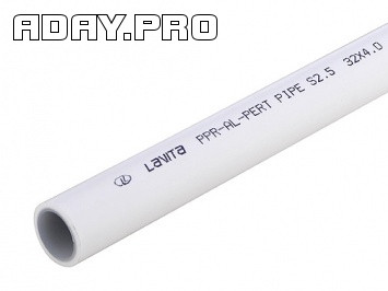 Труба полипропиленовая армированная алюминием, Lavita PPR-AL-PERT PIPE 40 Екатеринбург - изображение 1