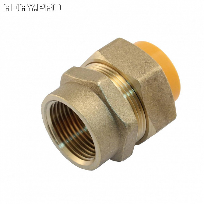 Муфта G-V/S (F) 20x3/4 внутренняя резьба для газа Lavita для гофрированной трубы Екатеринбург - изображение 1