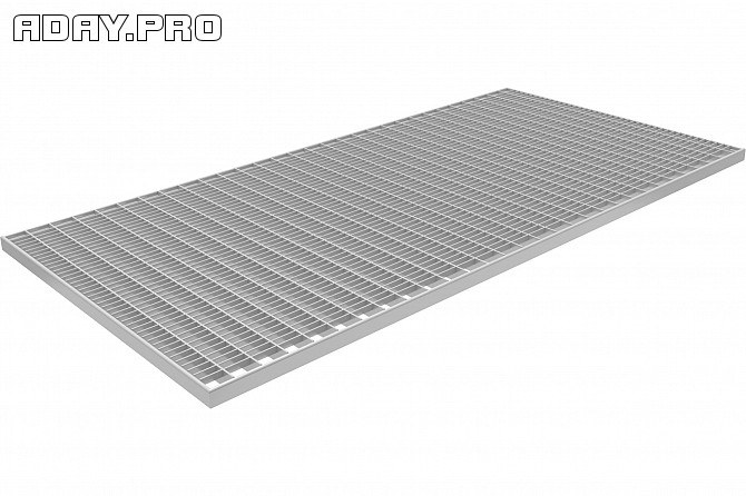 Комплект решетка Gidrolica Step Pro 490х990мм в упаковке 4 шт. Москва - изображение 1