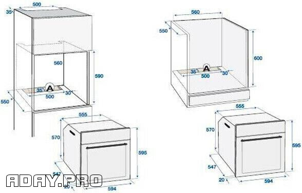 Духовой шкаф beko bie24301b черный