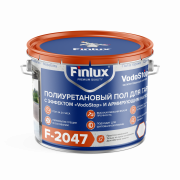 Полиуретановый наливной пол для гаража Finlux F-2047, двухкомпонентное, темно-серый, 20 кв. м доставка из г.Москва