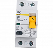 Выключатель дифференциального тока IEK 2п 25A 100mA тип AC ВД1-63 ИЭК MDV10-2-025-100 доставка из г.Владивосток